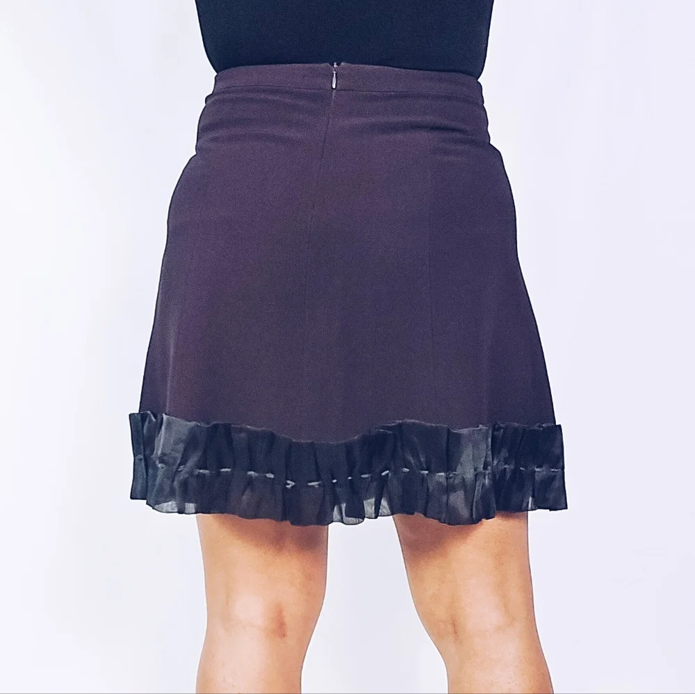 Ruffled Mini Skirt